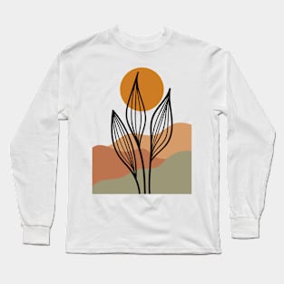 Boho Paradise: Tropical Art Collection Long Sleeve T-Shirt